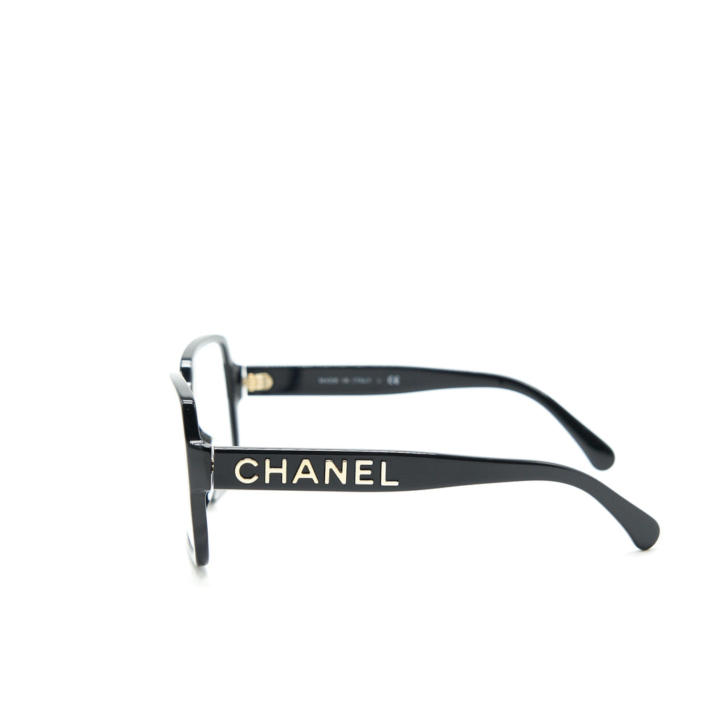 chanel-square-glasses-frame-black