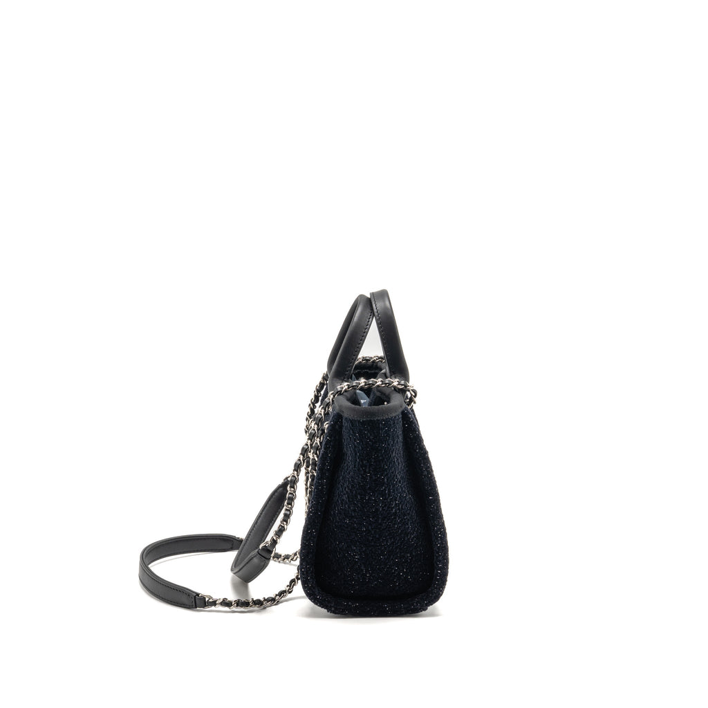 chanel-26a-mini-deauville-tote-fabric-leather-black-shw-microchip