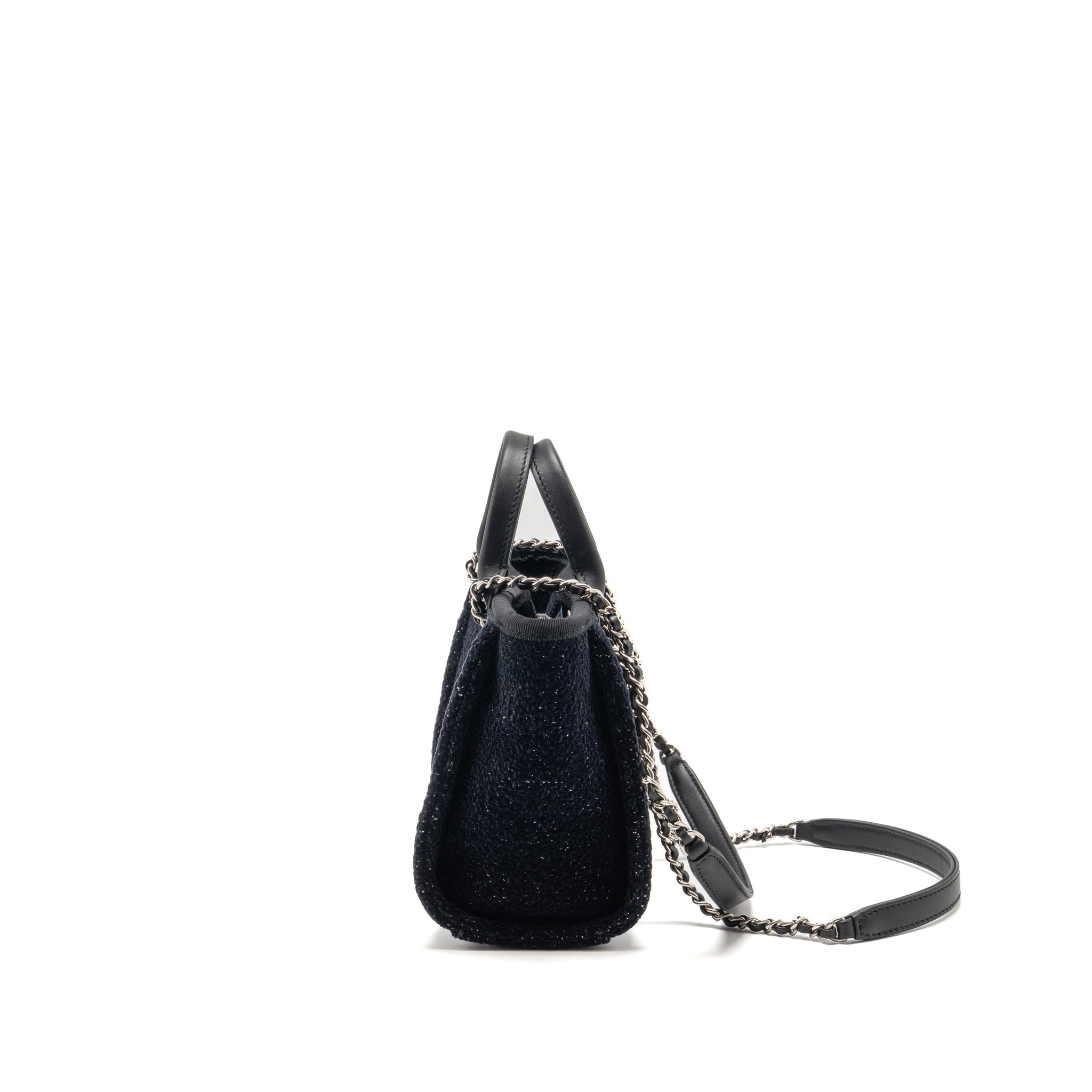 chanel-26a-mini-deauville-tote-fabric-leather-black-shw-microchip