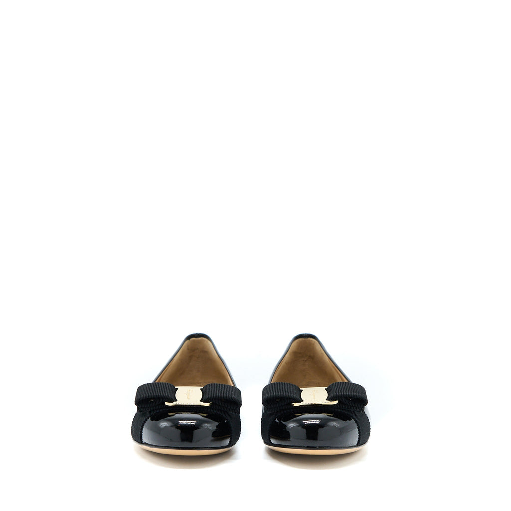 copy-of-salvatore-ferragamo-size-5d-varuna-ballet-flats-patent-black-ghw