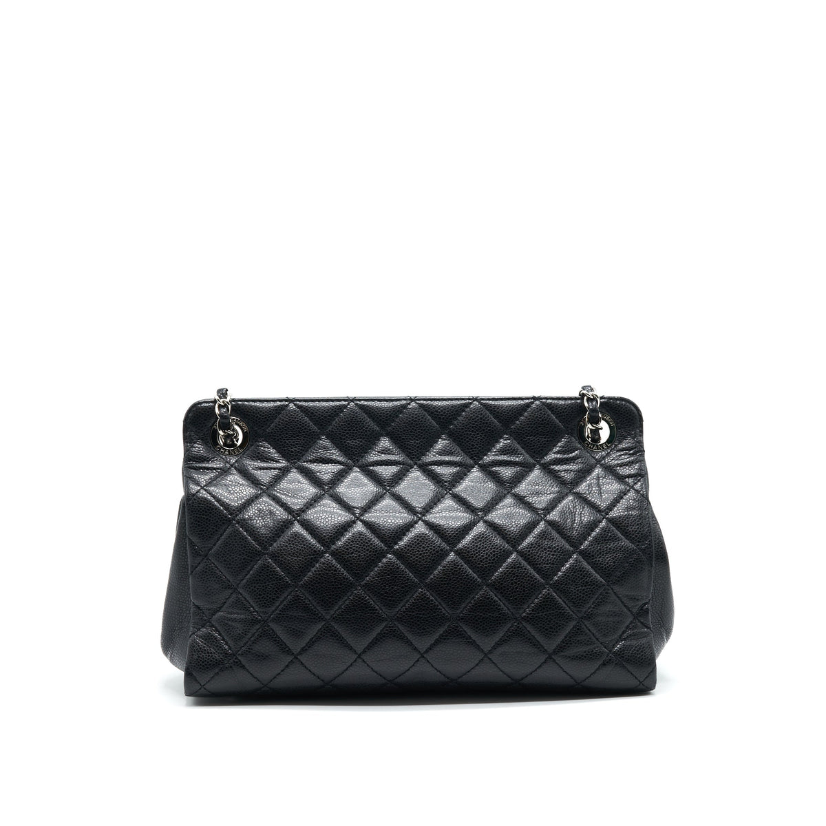 chanel-quilted-leather-tote-bag-with-chain-in-carviar-black-shw
