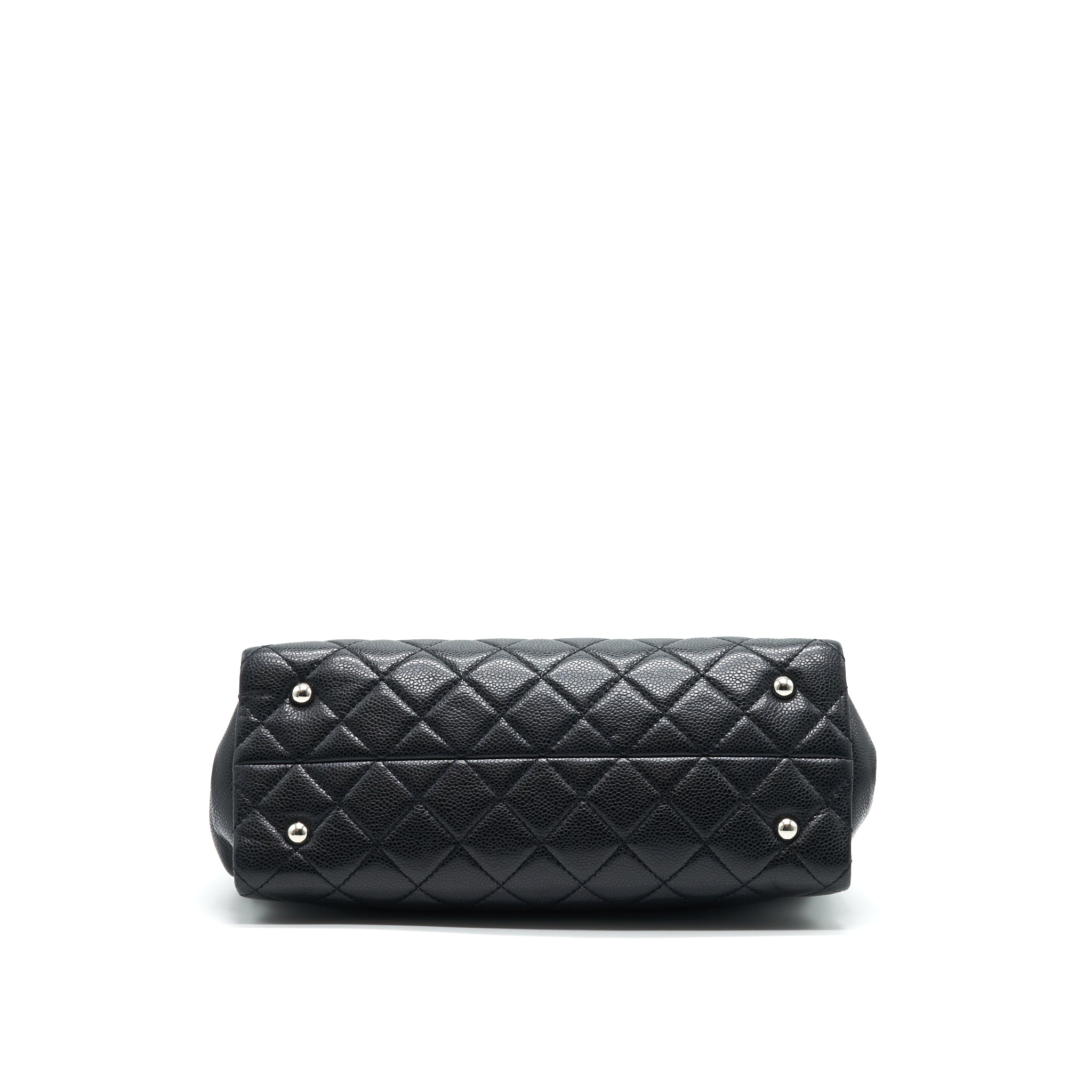 chanel-quilted-leather-tote-bag-with-chain-in-carviar-black-shw