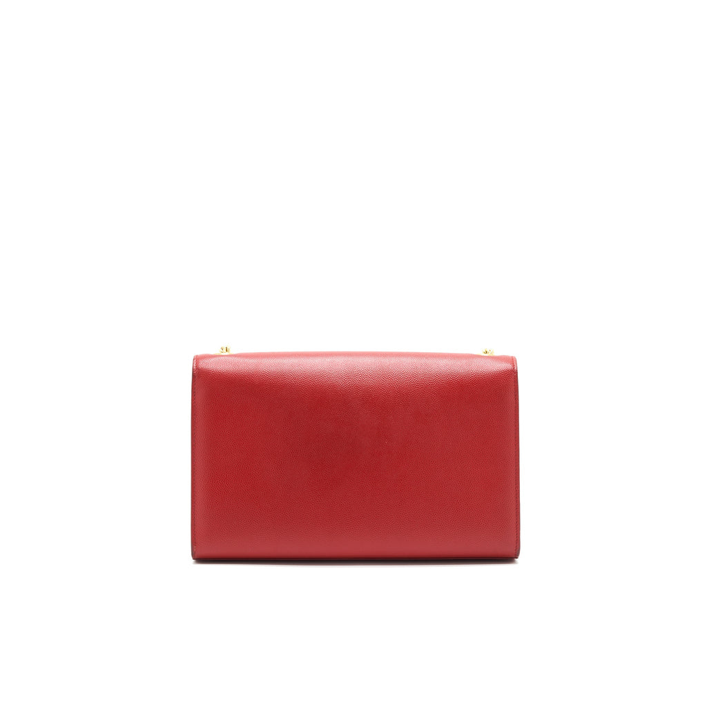 saint-laurent-ysl-grained-calfskin-medium-kate-bag-red-ghw