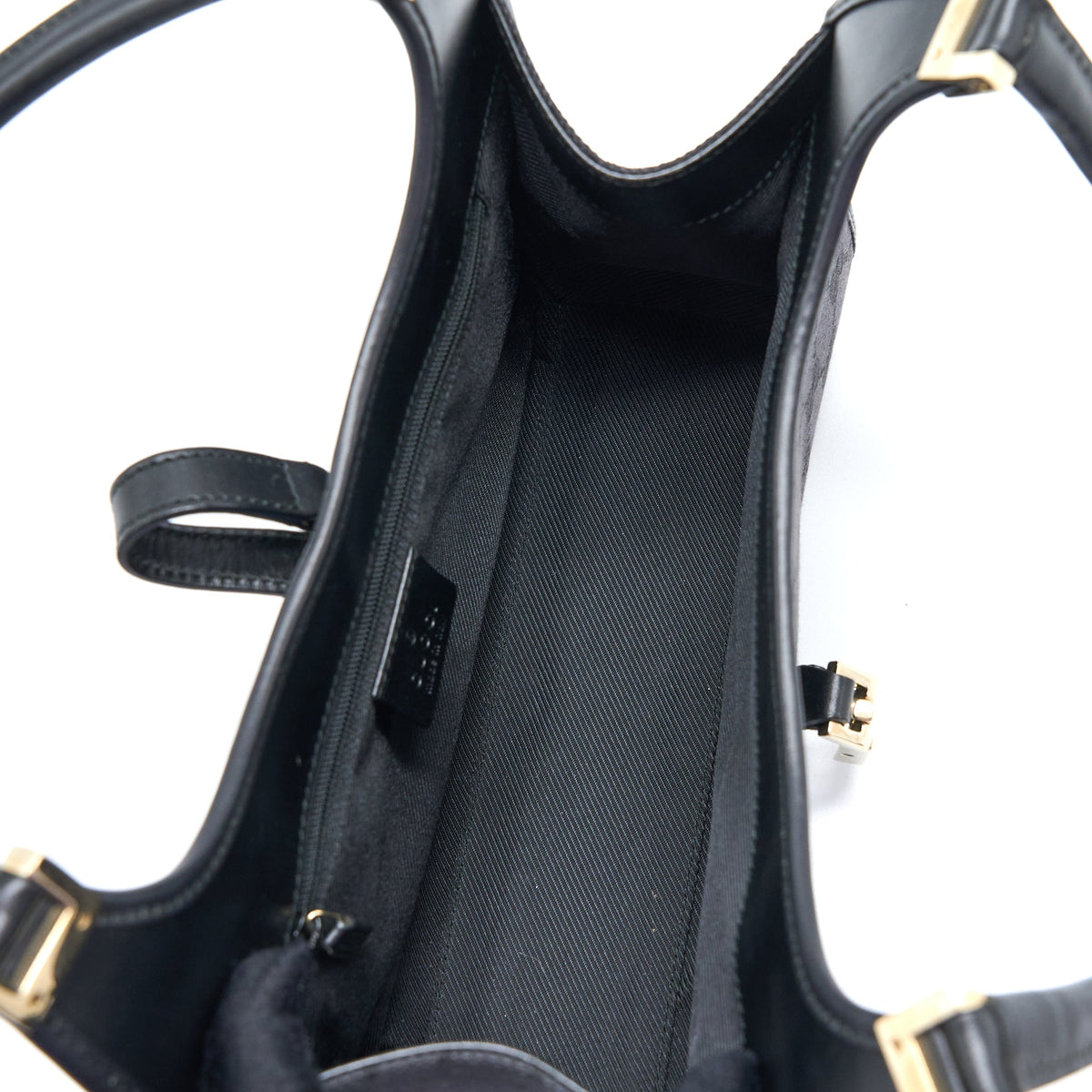 gucci-vintage-jackie-bag-gg-printed-canvas-black-ghw