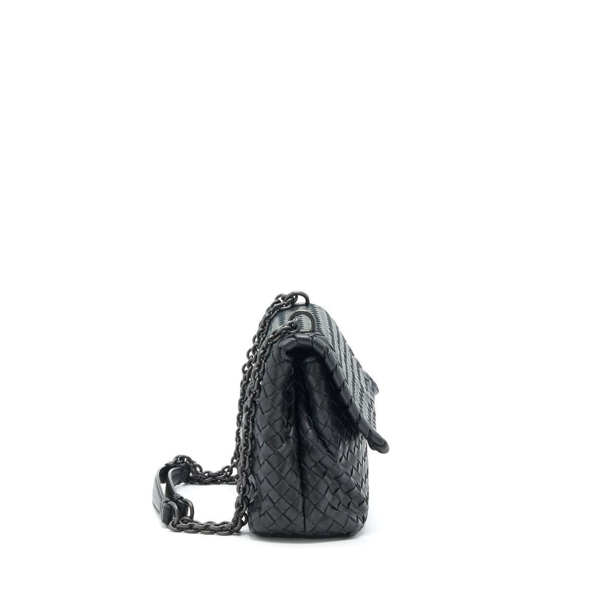bottega-veneta-olympia-bag-black-with-black-hardware