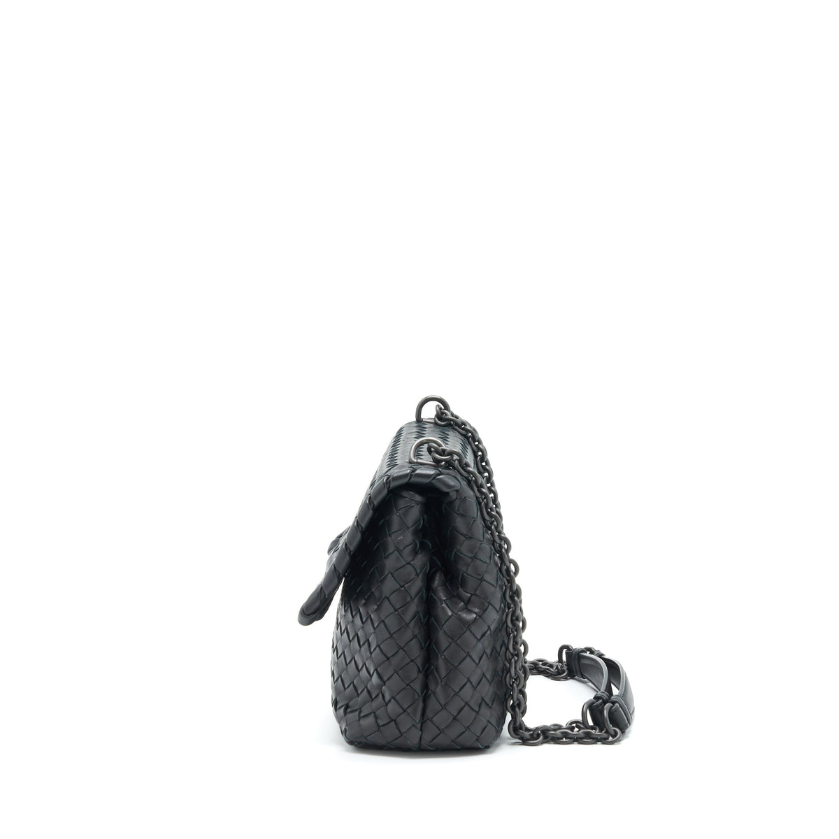 bottega-veneta-olympia-bag-black-with-black-hardware