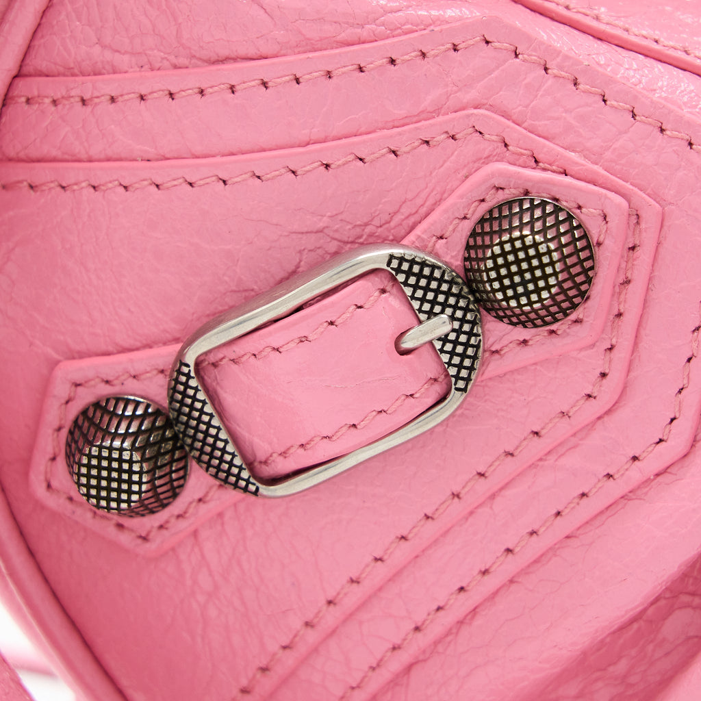 balenciaga-le-cagole-xs-shoulder-bag-calfskin-pink-aged-silver-hardware