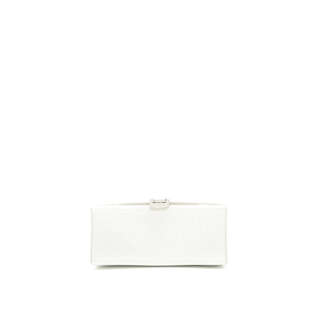 balenciaga-hourglass-s-croc-embossed-calfskin-white-shw