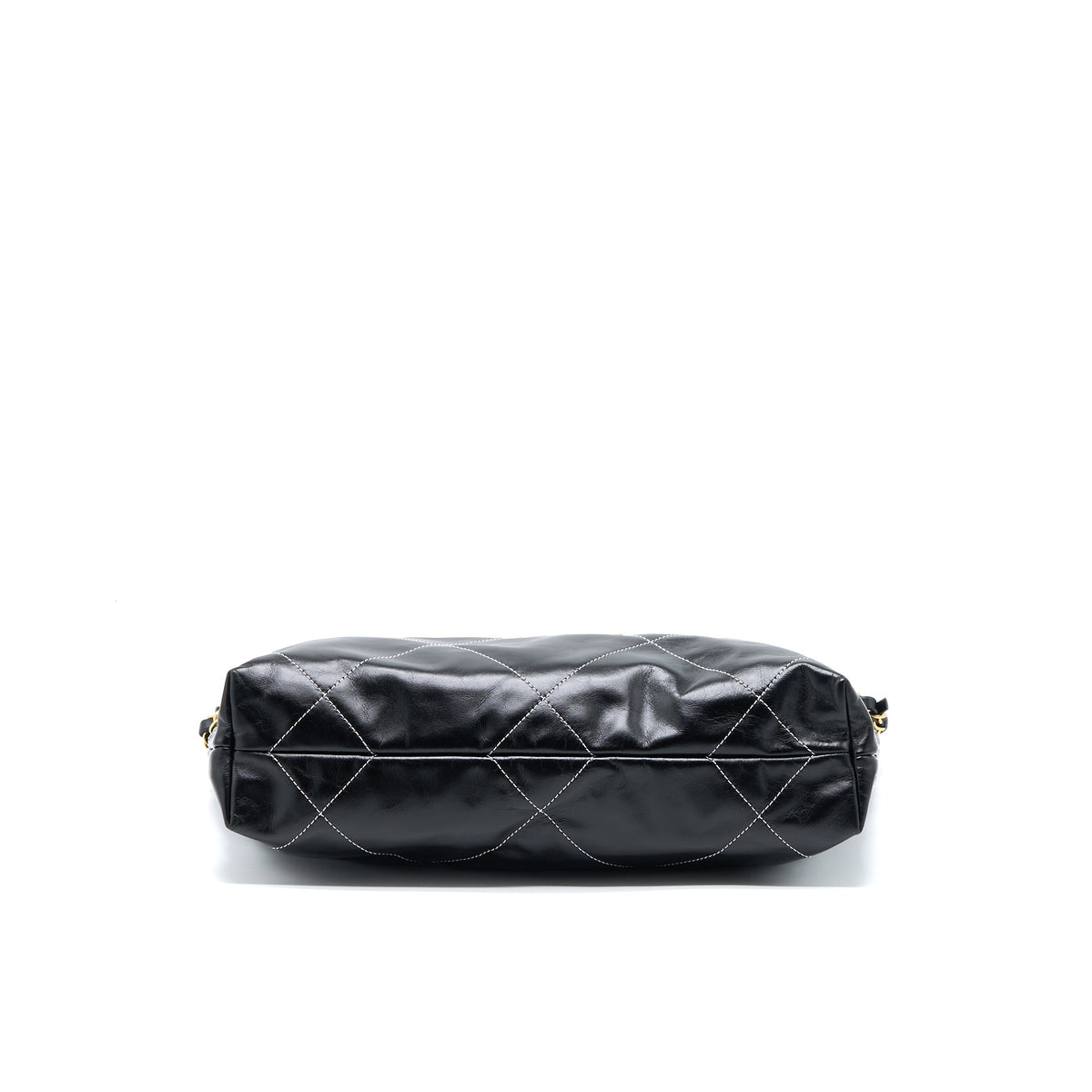 chanel-small-22-bag-gold-letter-shiny-calfskin-black-ghw-microchip