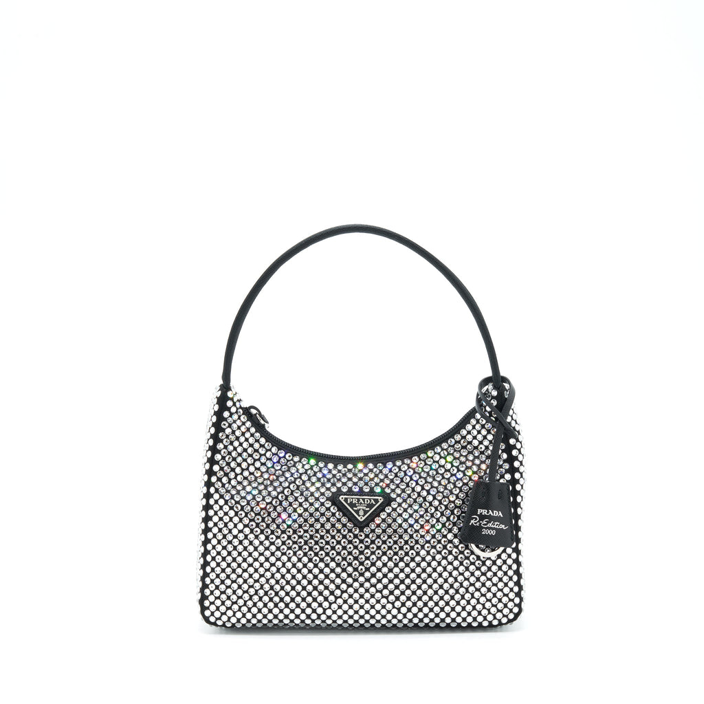 prada-re-edition-2000-crystal-hobo-bag-nylon-leather-black-shw