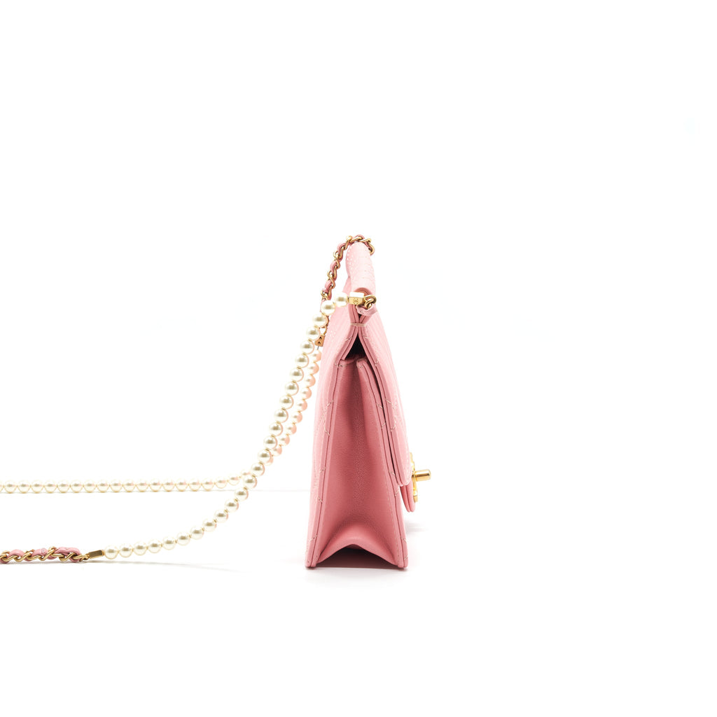 chanel-quilted-pearl-chain-goat-skin-flap-bag-pink-ghw