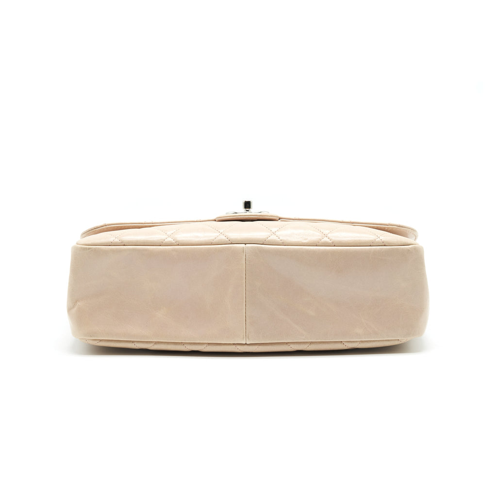 chanel-top-handle-flap-bag-with-chain-beige-black-serial20