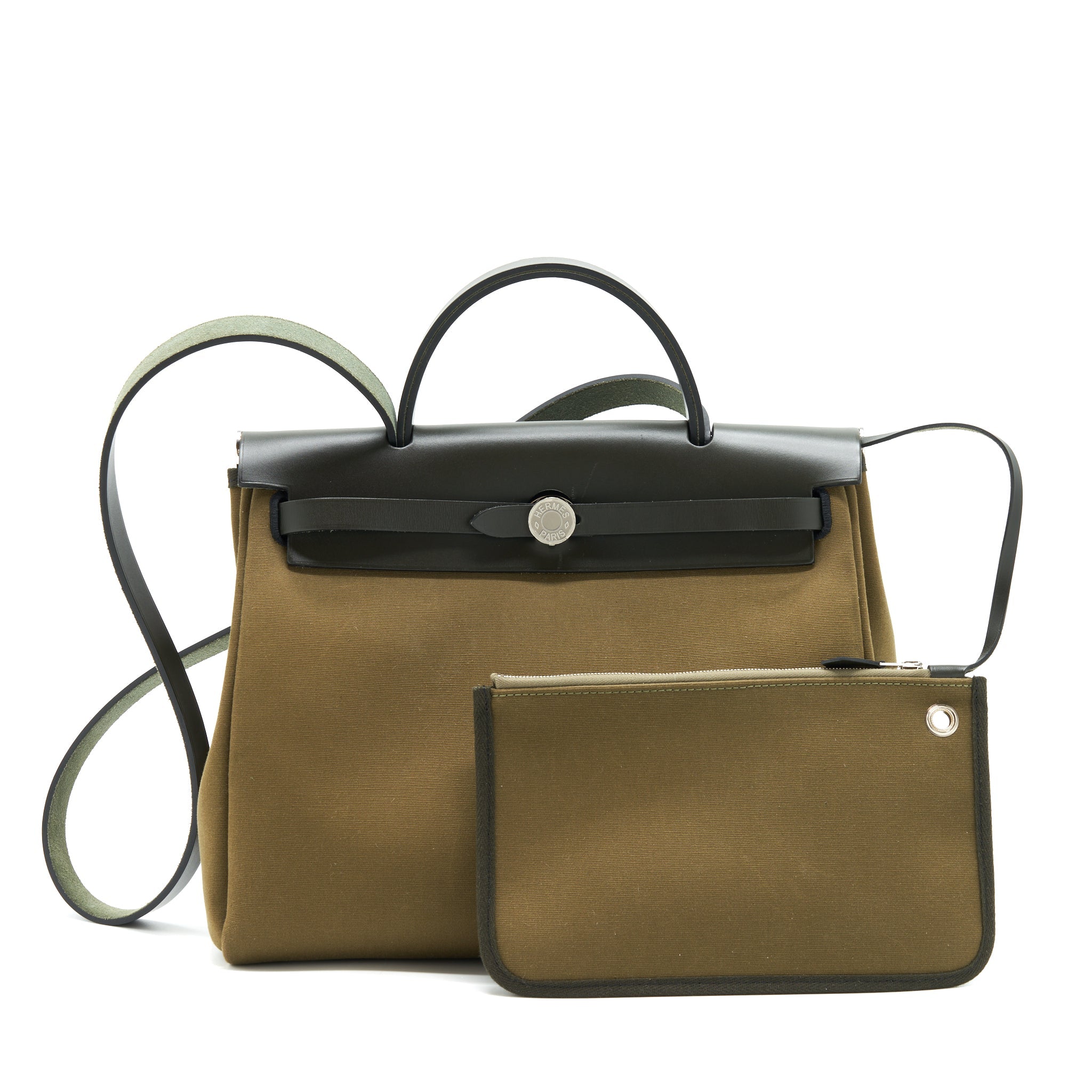 hermes-herbag-31-retourne-toilet-officer-vert-olive-kaki-shw