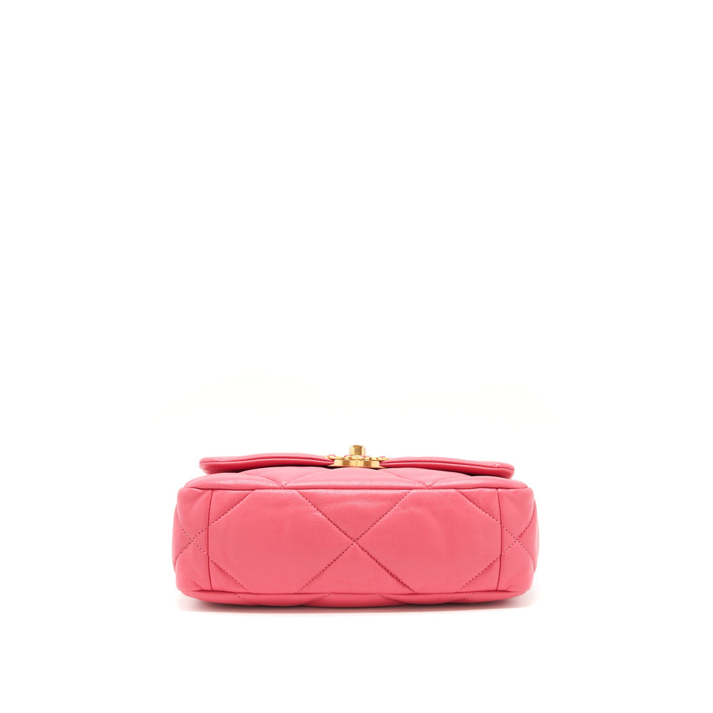 chanel-small-19-flap-bag-goatskin-pink-with-gold-silver-hardware