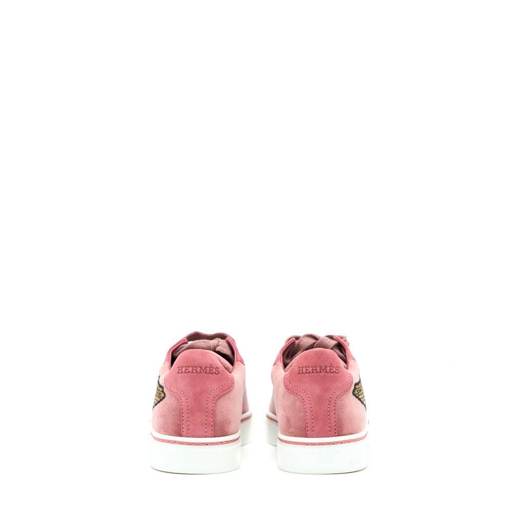 hermes-size-35-wing-patch-velvet-sneakers-pink