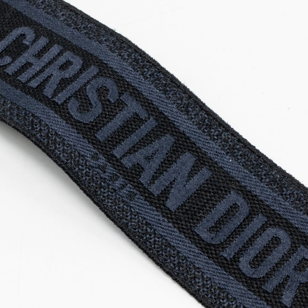 dior-shoulder-strap-fabric-leather-dark-blue-black-ghw