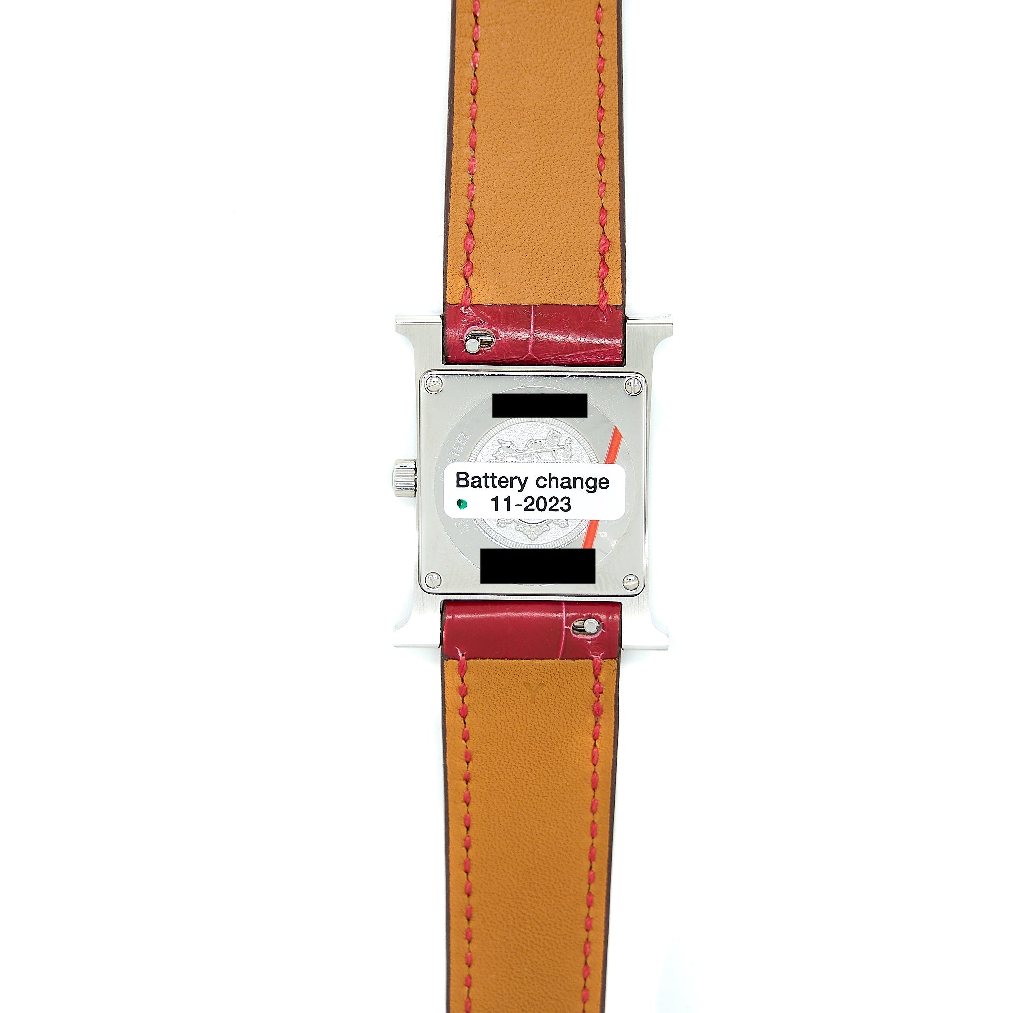hermes-heure-h-watch-mini-model-21mm-red-alligator-strap