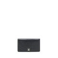 chanel-camellia-fold-long-wallet-lambskin-black-silver-shw