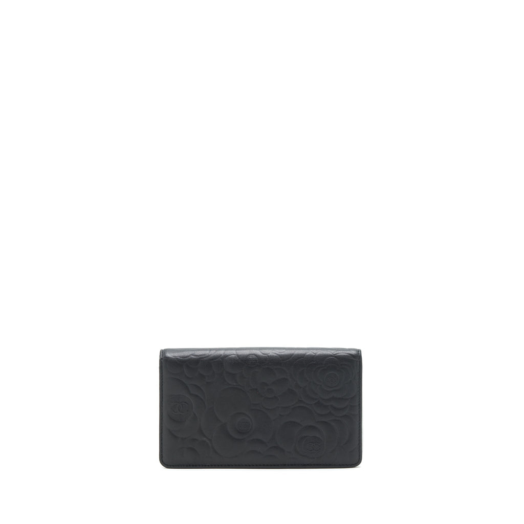 chanel-camellia-fold-long-wallet-lambskin-black-silver-shw