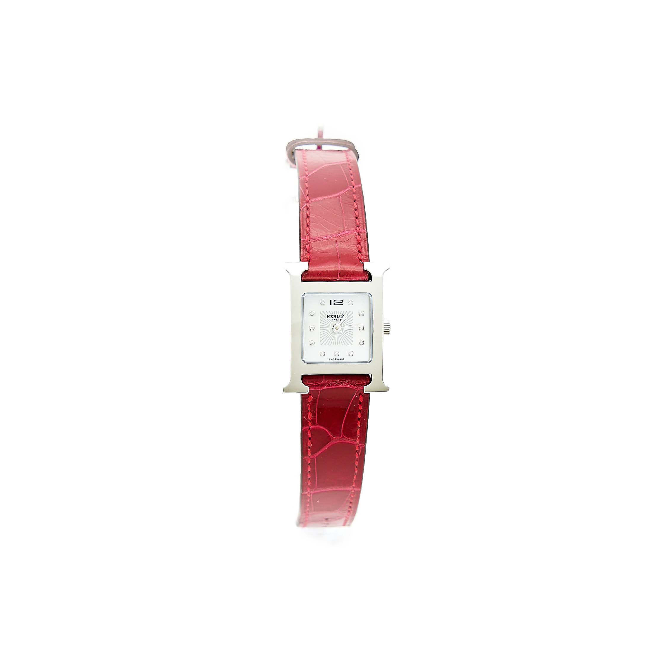 hermes-heure-h-watch-mini-model-21mm-red-alligator-strap