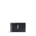saint-laurent-ysl-envelop-chain-wallet-grained-calfskin-black-shw