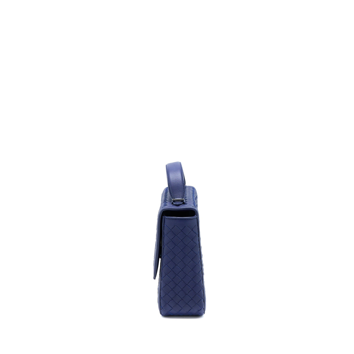 bottega-veneta-top-handle-crossbody-bag-navy-blue-with-black-hardware