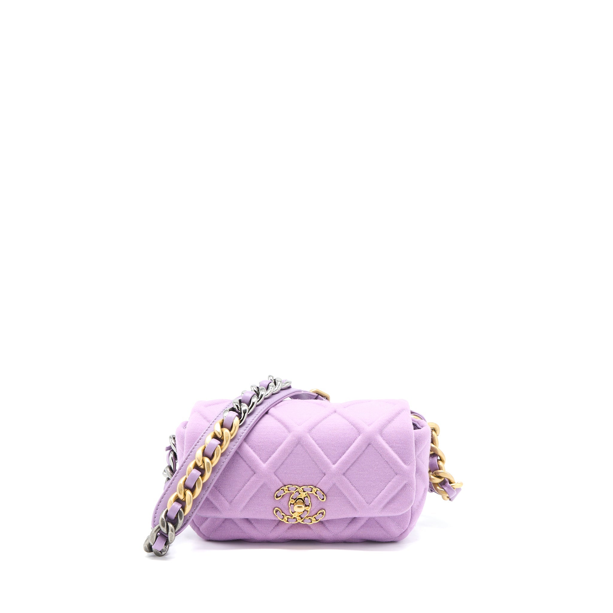 chanel-19-waist-bag-quilted-jersey-lambskin-light-purple-multicolour-hardware