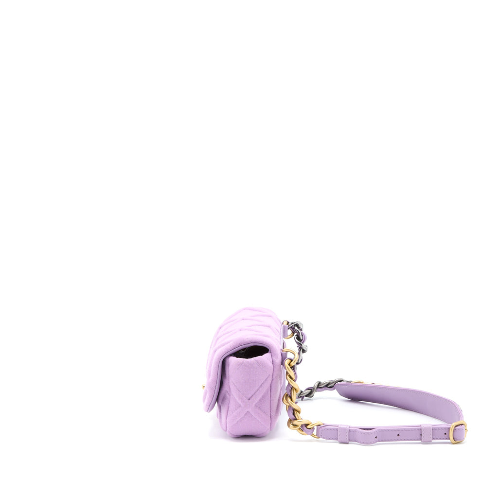 chanel-19-waist-bag-quilted-jersey-lambskin-light-purple-multicolour-hardware