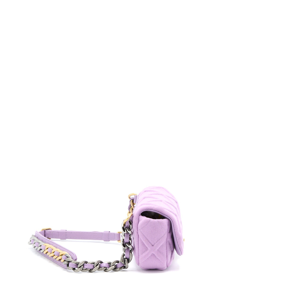 chanel-19-waist-bag-quilted-jersey-lambskin-light-purple-multicolour-hardware