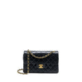 chanel-vintage-classic-double-flap-lambskin-black-ghw