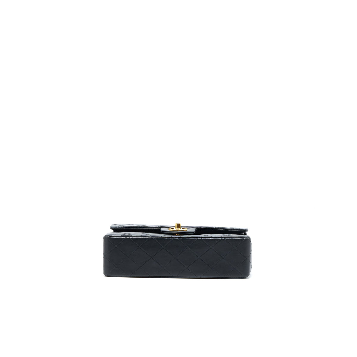 chanel-vintage-classic-double-flap-lambskin-black-ghw
