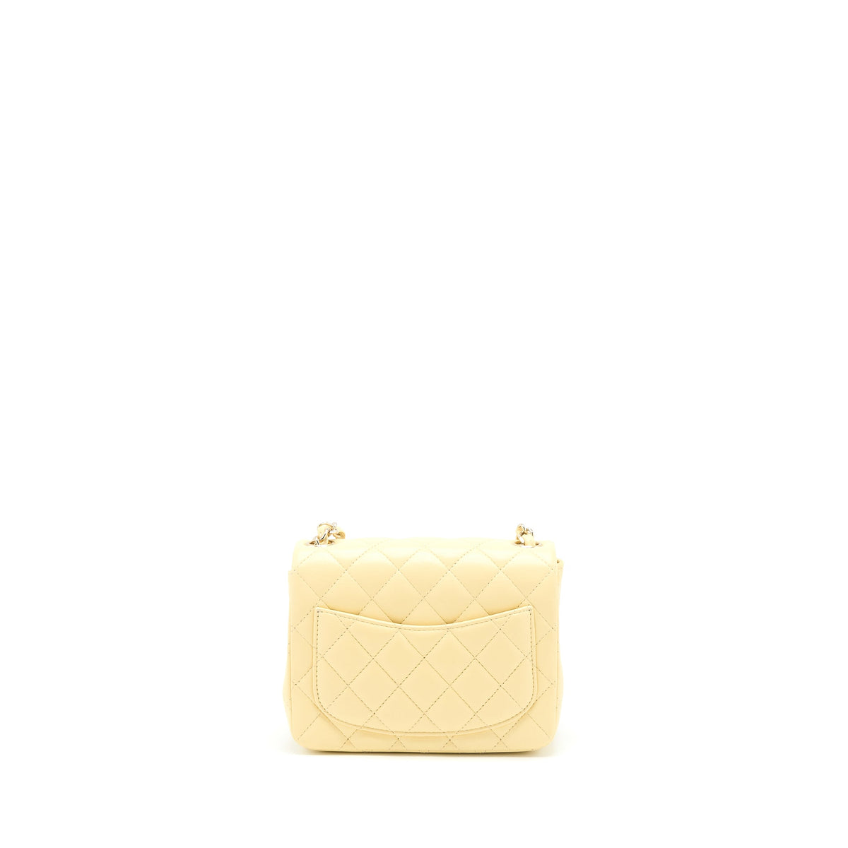 chanel-mini-square-flap-bag-lambskin-light-yellow-lghw