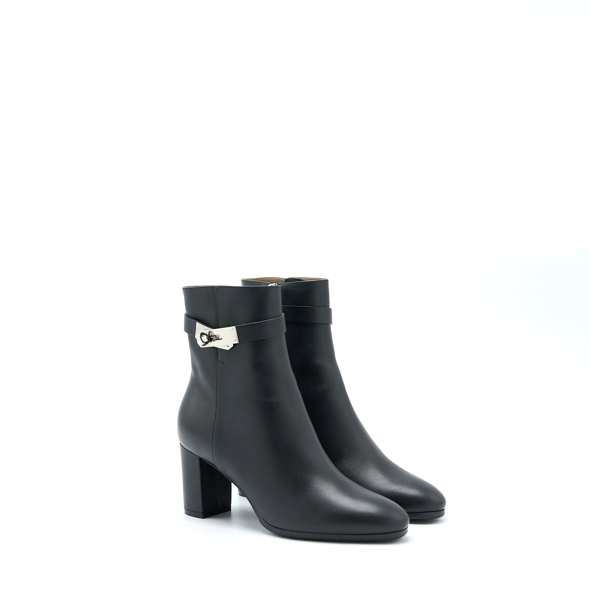 hermes-size-37-saint-germain-boots-calfskin-black-shw