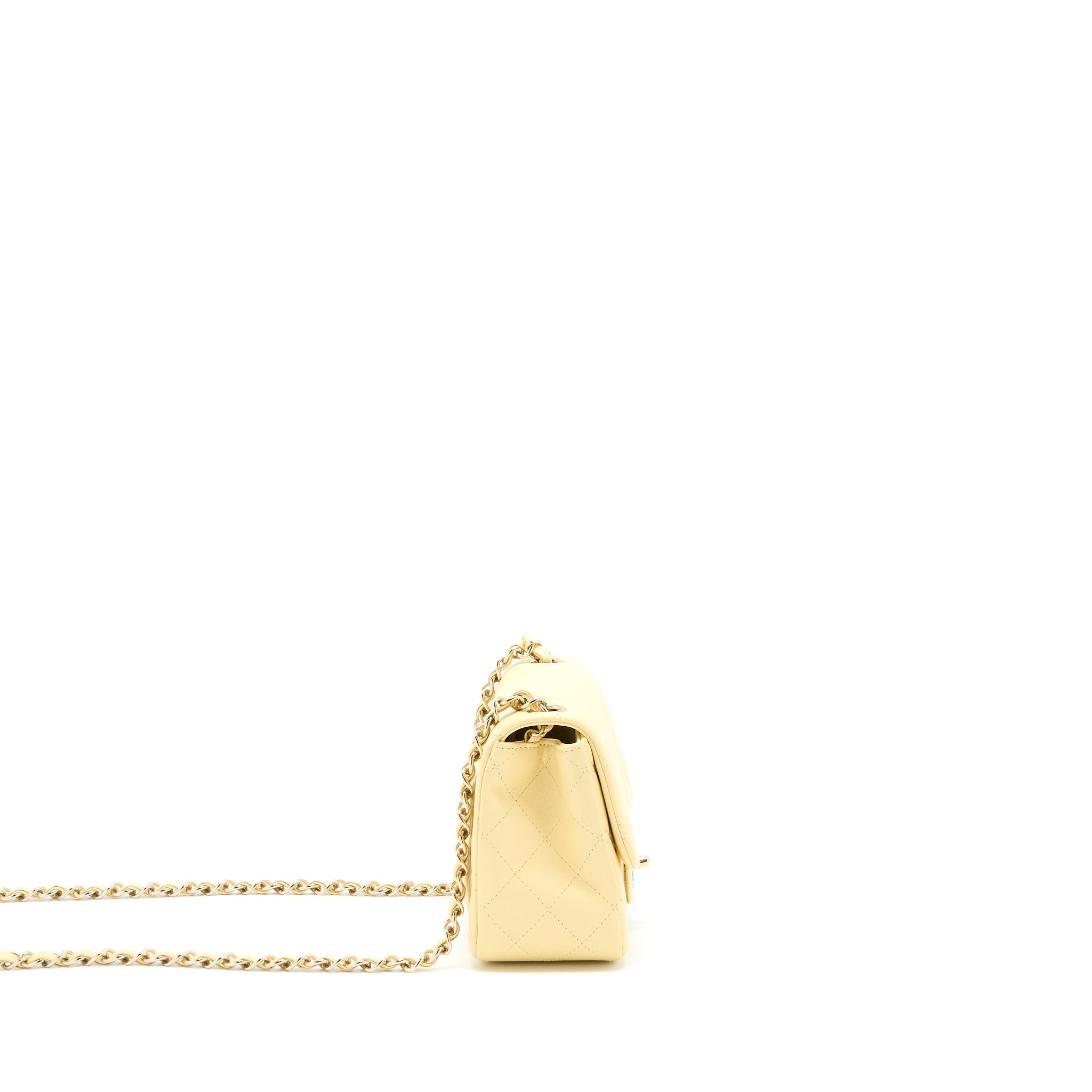 chanel-mini-square-flap-bag-lambskin-light-yellow-lghw