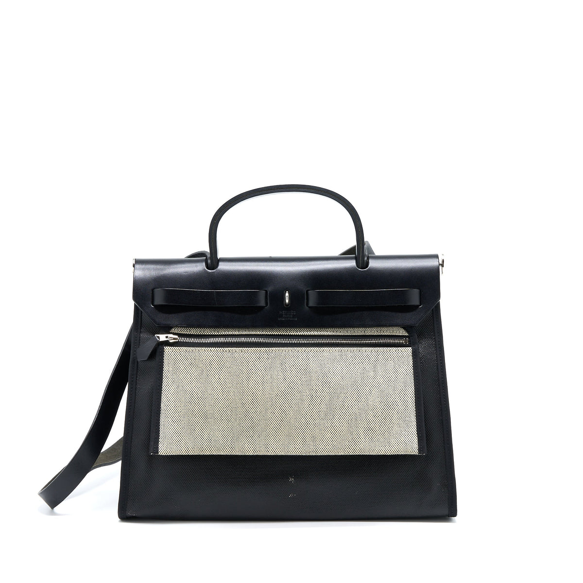 hermes-herbag-zip-31-canvas-leather-black-shw-stamp-a