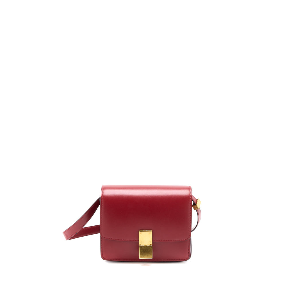 celine-small-classic-box-bag-calfskin-red-ghw