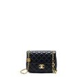 chanel-22k-coco-chain-quilted-flap-bag-lambskin-black-brushed-ghw-microchip