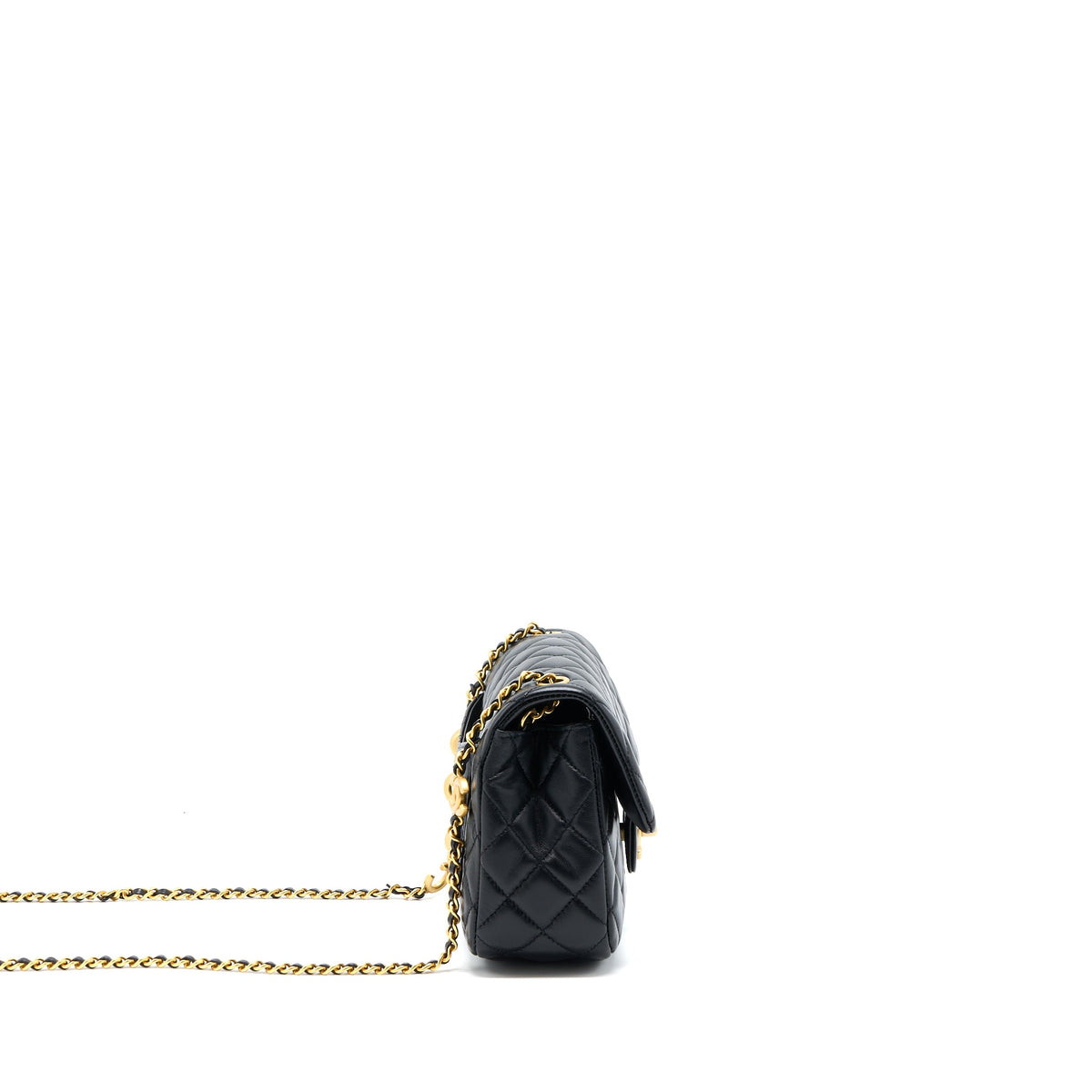 chanel-22k-coco-chain-quilted-flap-bag-lambskin-black-brushed-ghw-microchip