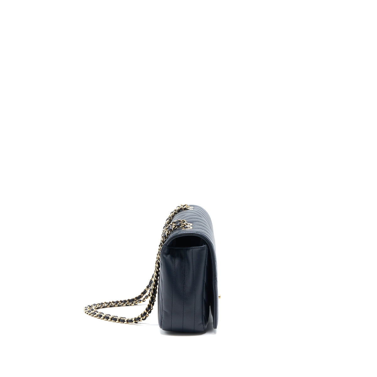 chanel-seasonal-chevron-flap-bag-lambskin-dark-grey-lghw