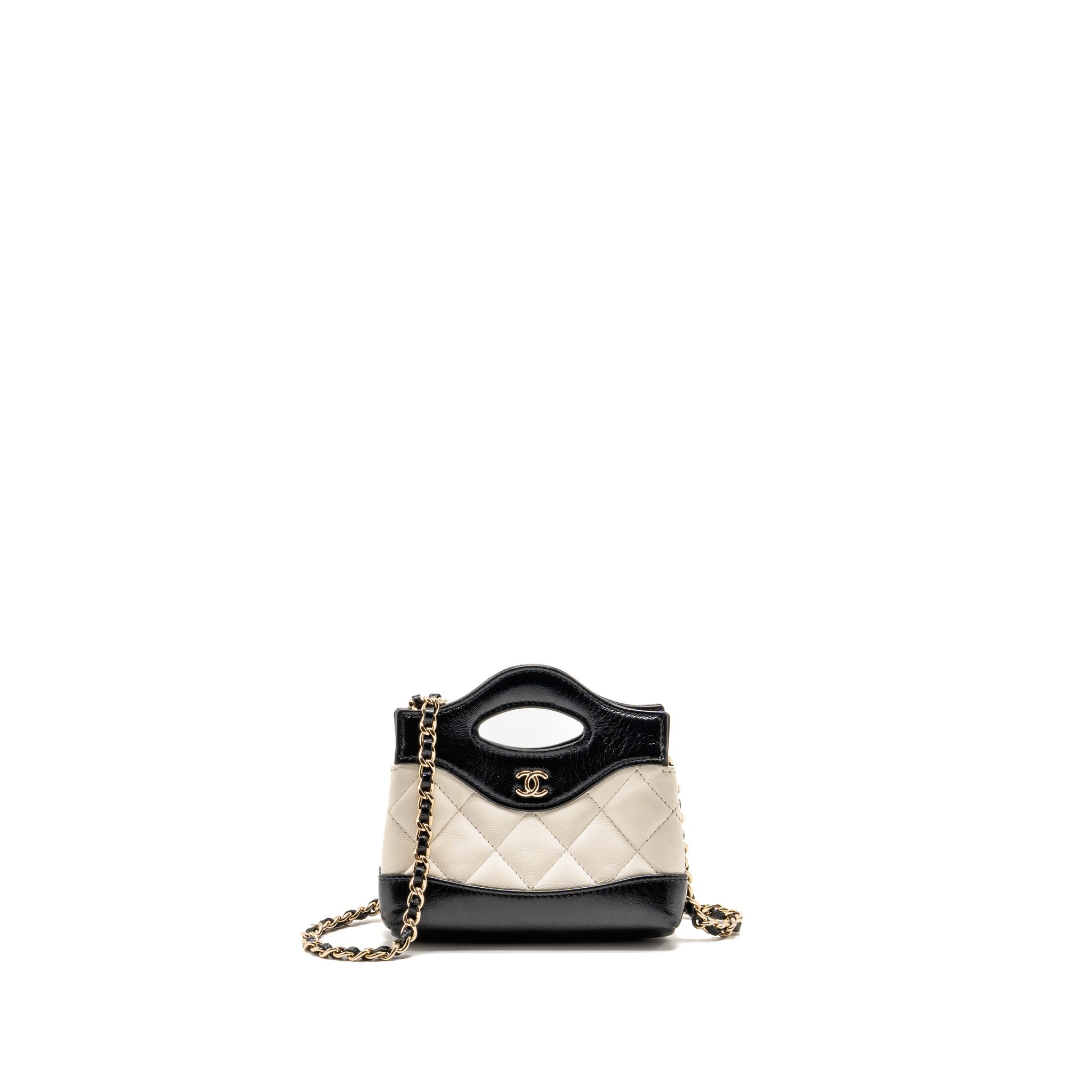 chanel-nano-31-clutch-with-chain-shiny-lambskin-white-black-lghw-microchip
