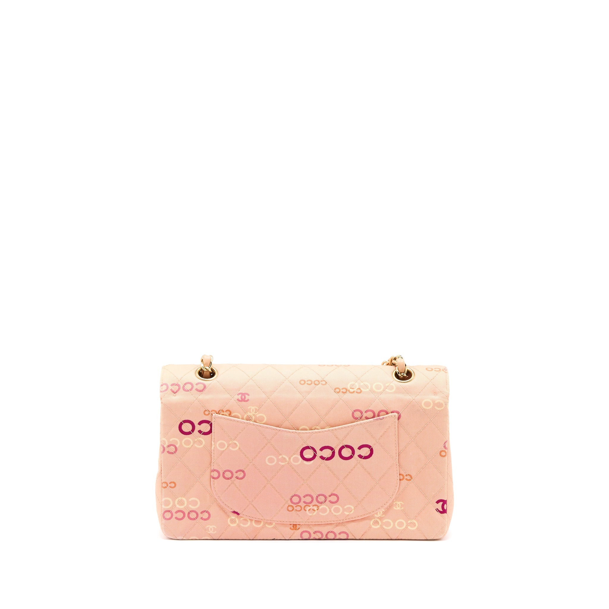 chanel-vintage-coco-medium-classic-flap-bag-fabric-pink-ghw