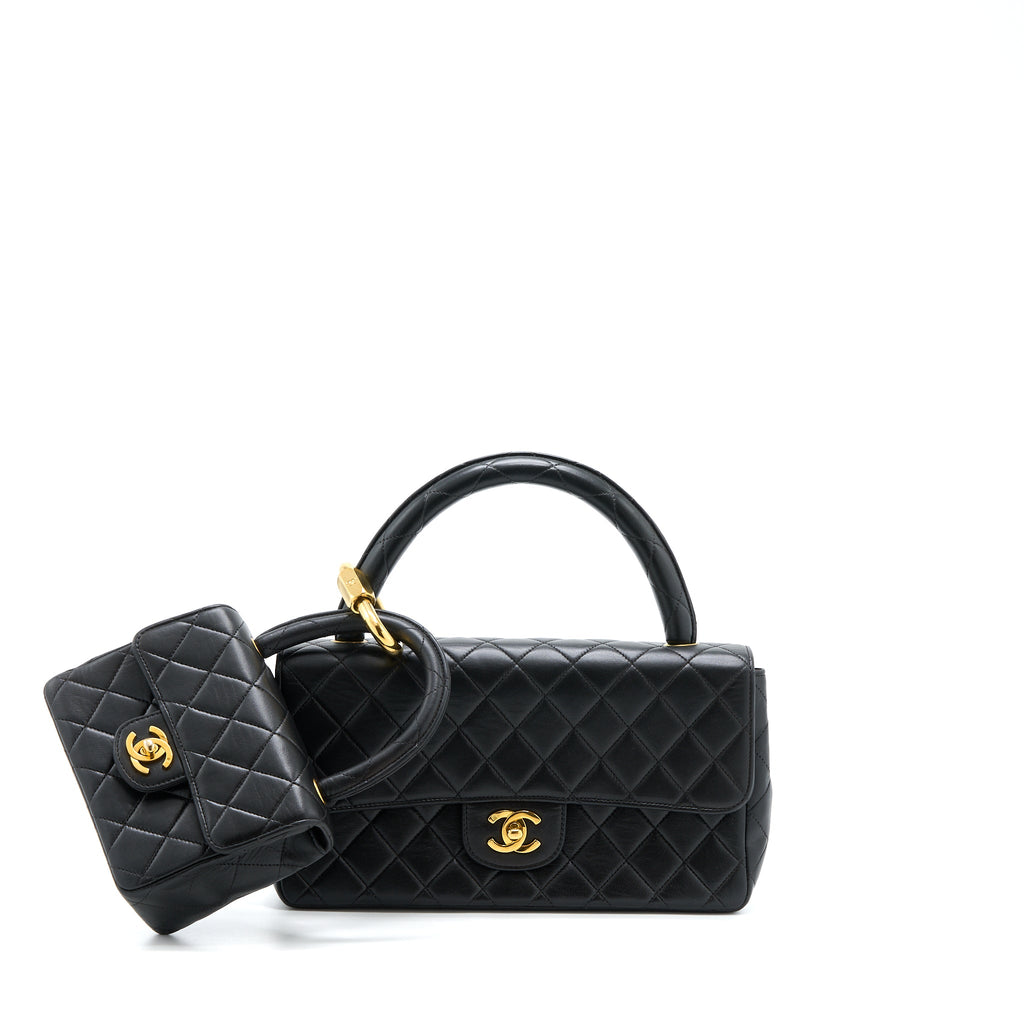 chanel-vintage-2-in-1-single-flap-bag-lambskin-black-ghw