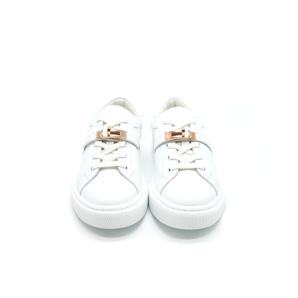 hermes-day-sneaker-size38-calfskin-rose-gold-plated-kelly-buckle