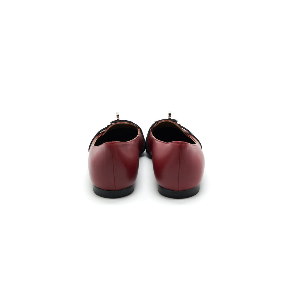 hermes-buckle-flat-shoes-in-red