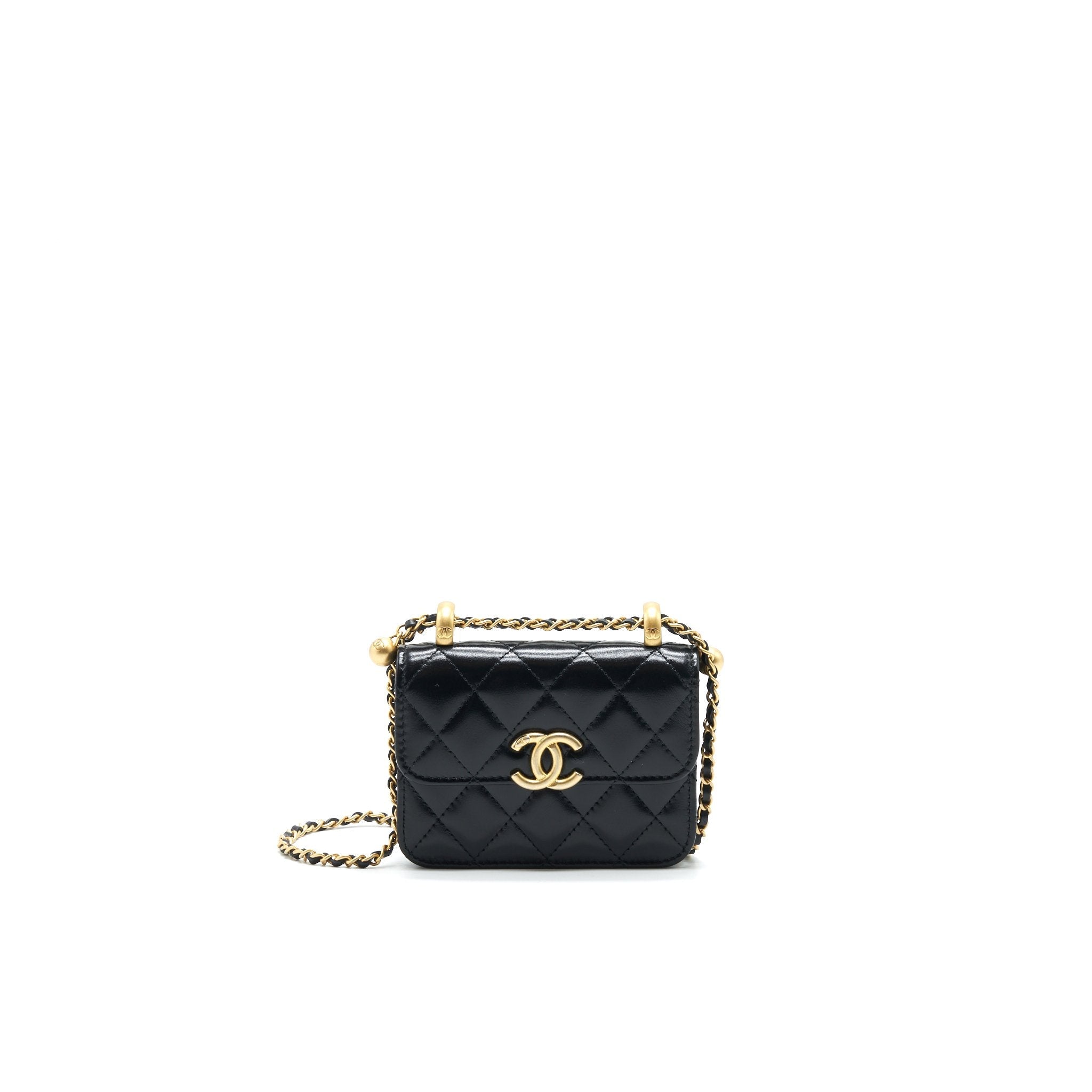 chanel-21a-flap-coin-purse-with-chain-black-with-ghw-calfskin
