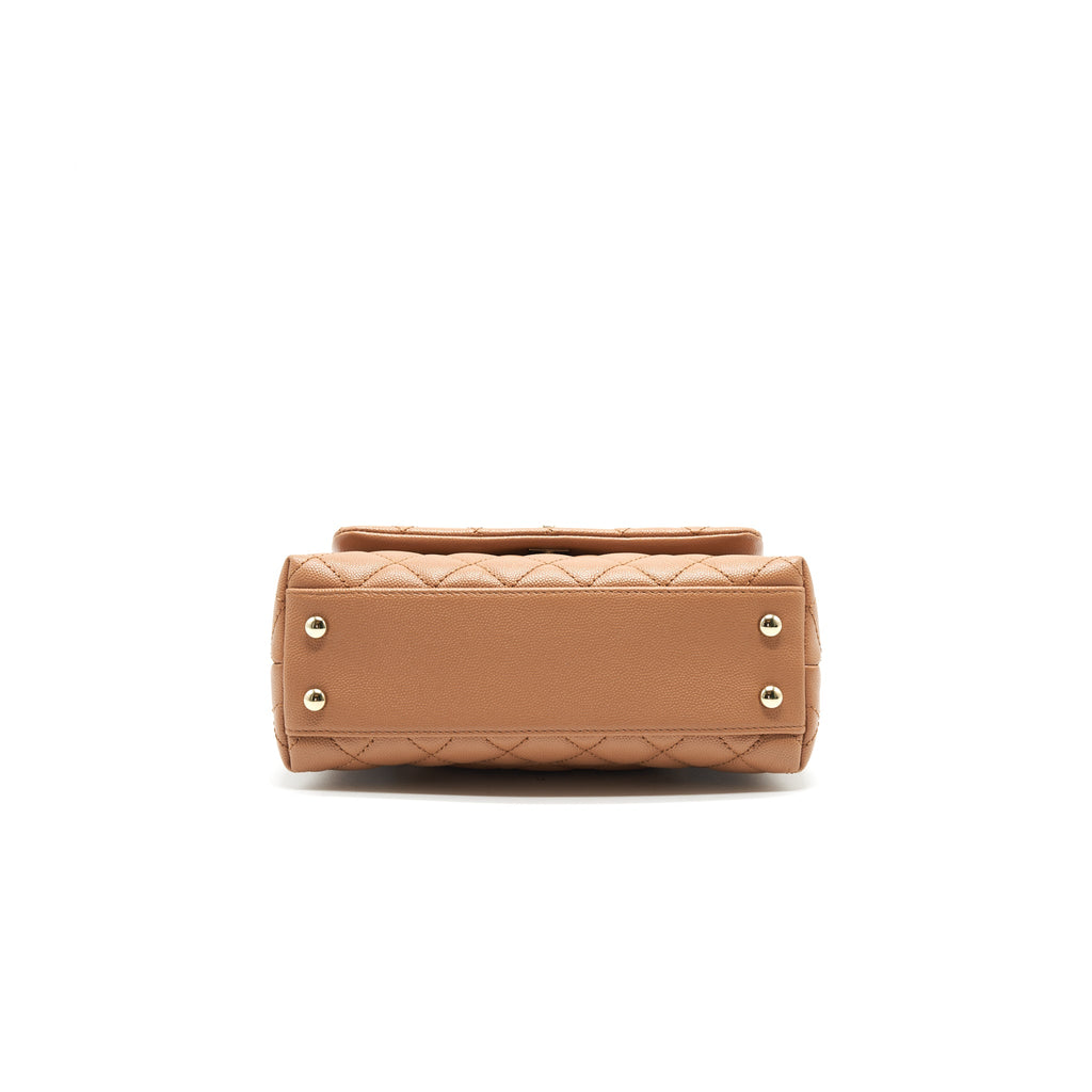 chanel-mini-coco-handle-flap-bag-21p-caramel-lghw