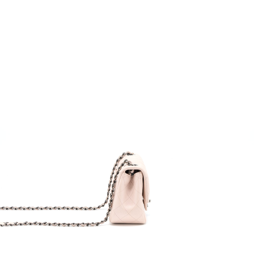 chanel-mini-square-flap-bag-caviar-light-pink-ruthenium-hardware