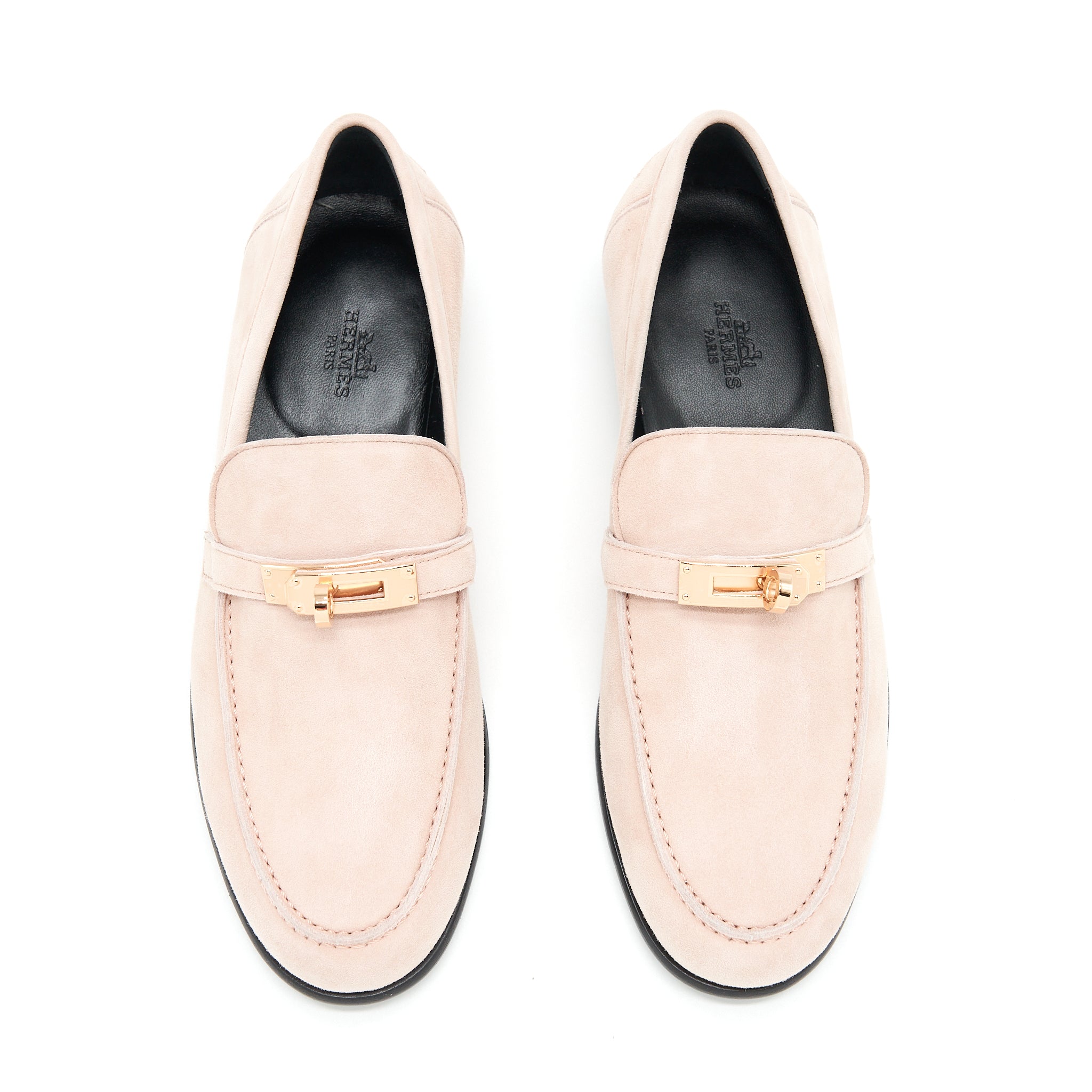 hermes-size-37-5-destin-loafer-chevre-velours-rose-opaline-rghw