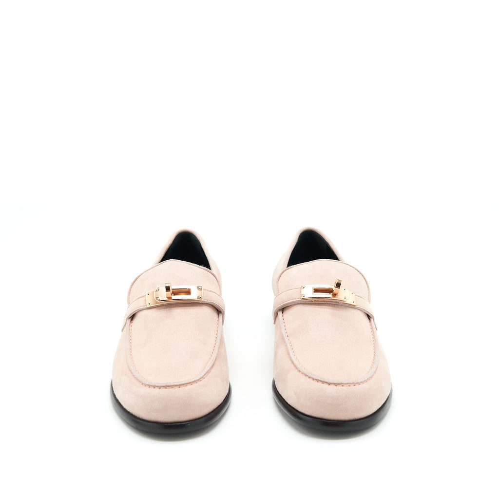 hermes-size-37-5-destin-loafer-chevre-velours-rose-opaline-rghw