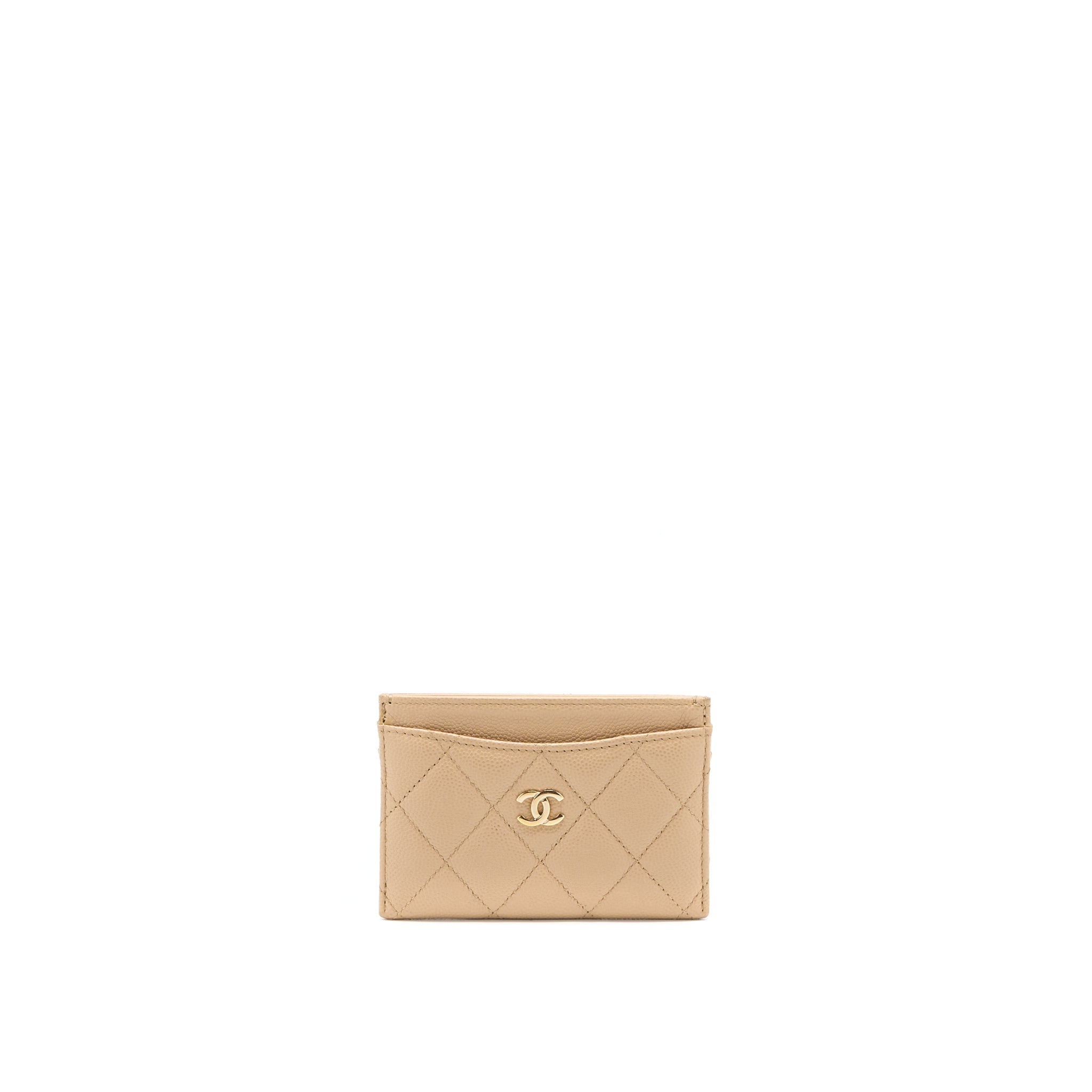 chanel-classic-card-holder-caviar-dark-beige-ghw